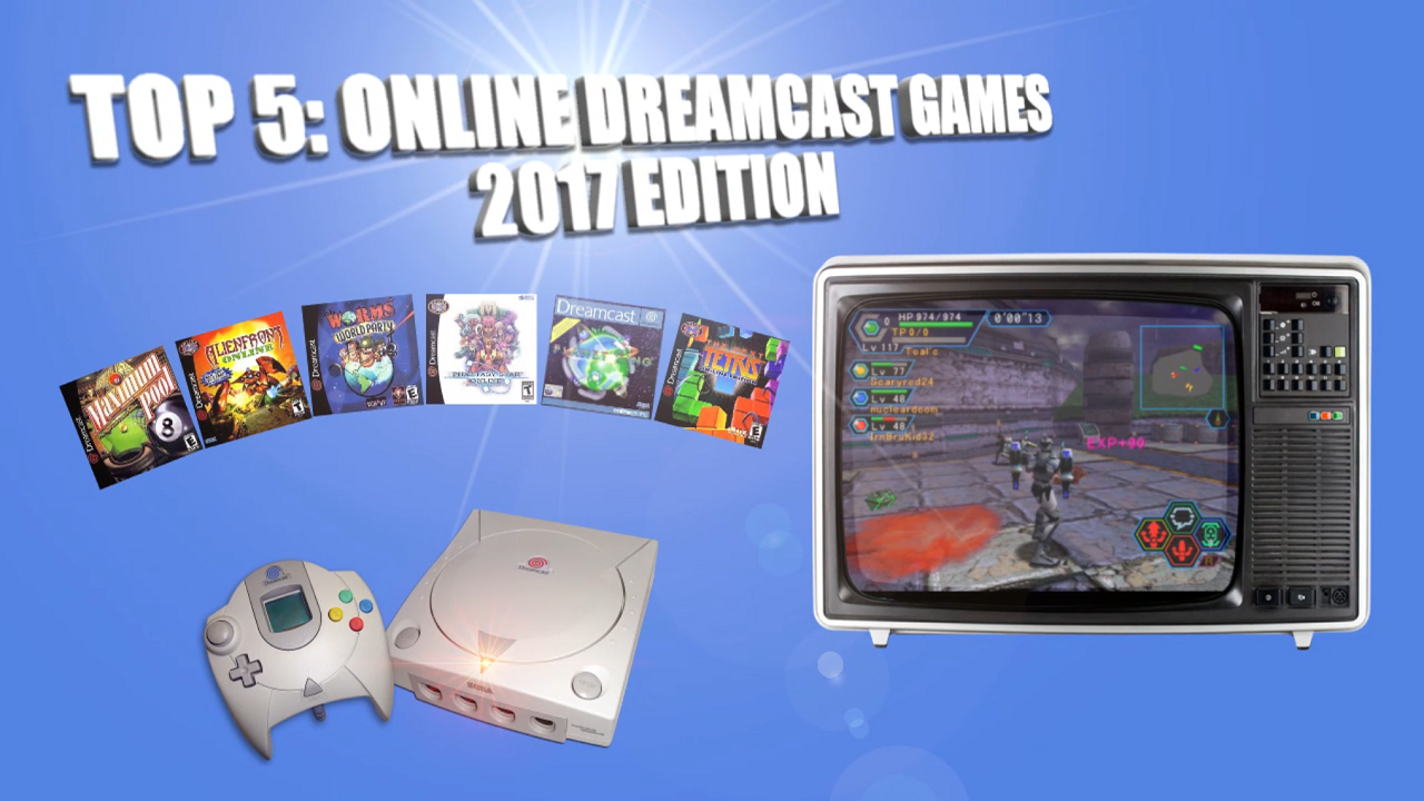 Top 5 Online Dreamcast Games (2017 Edition) Dreamcast Live