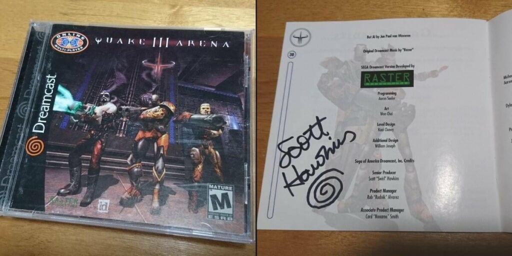 June ’19 Giveaway: Producer-Signed Quake III Arena (Update: Winner Chosen!)