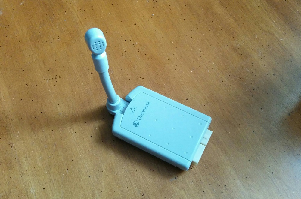 March ’18 Giveaway: Dreamcast Microphone (Update: Winner Chosen!)