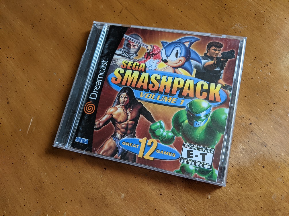 sega smash pack volume 2 dreamcast