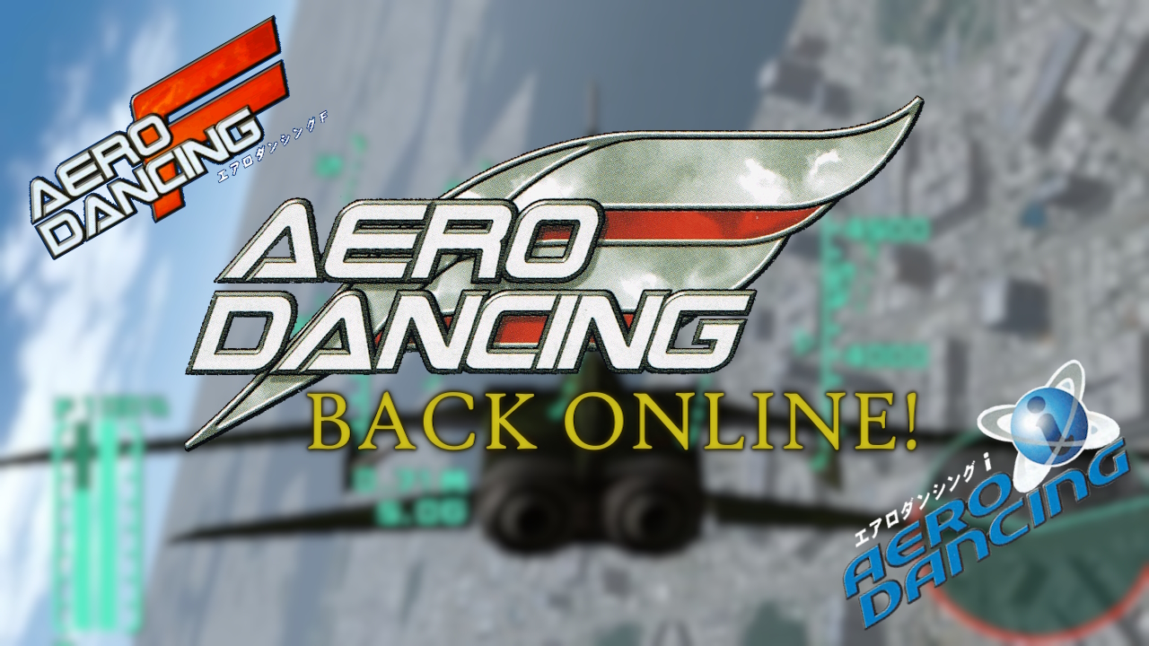 Aero Dancing F, Dreamcast Japonês Original (Mídia Física) - Usado